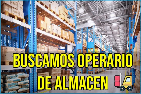 Buscamos Operarios de Almacén