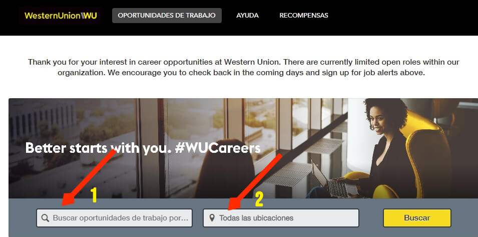 Wester Union Empleos