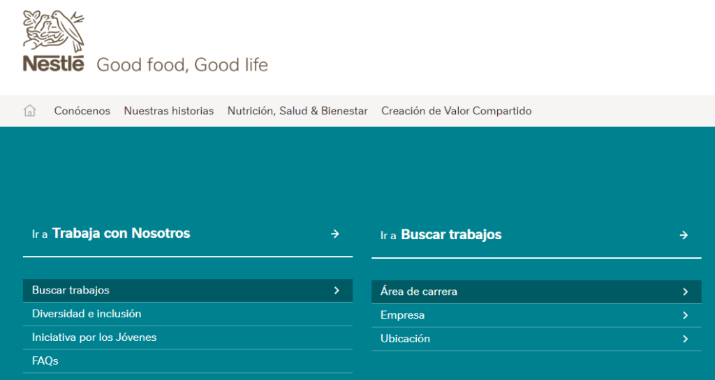 Trabajos nestle