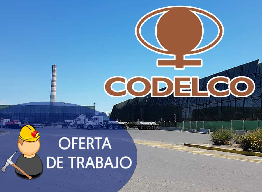 Buscamos personal en Codelco