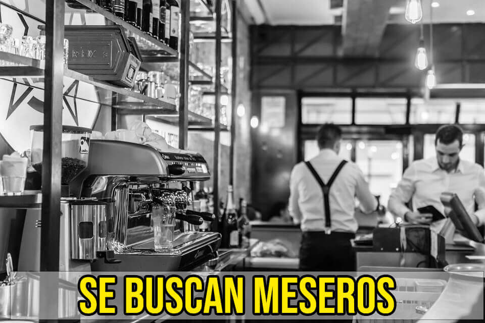 Trabajo de Mesero – Camarero