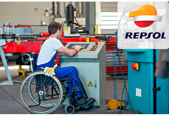Trabajo discapacitados repsol