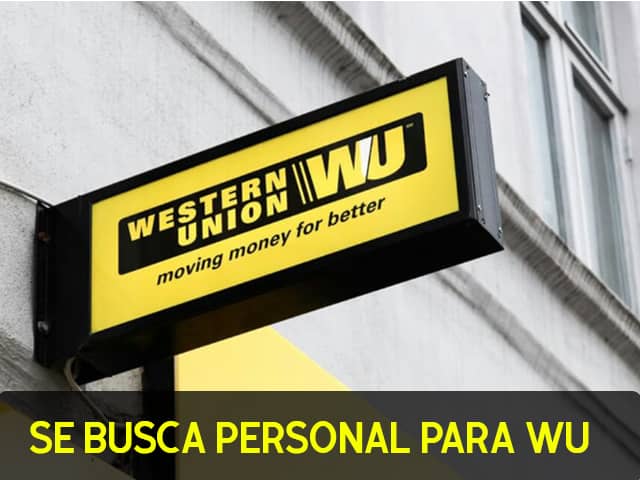 Trabaja en Wester Union