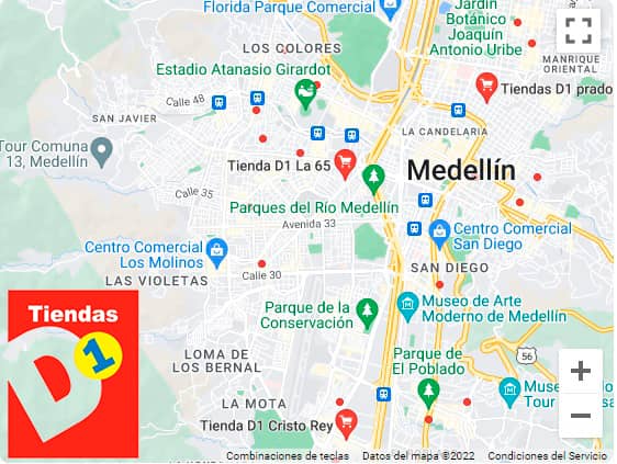 Empleo en tiendas d1 medellin
