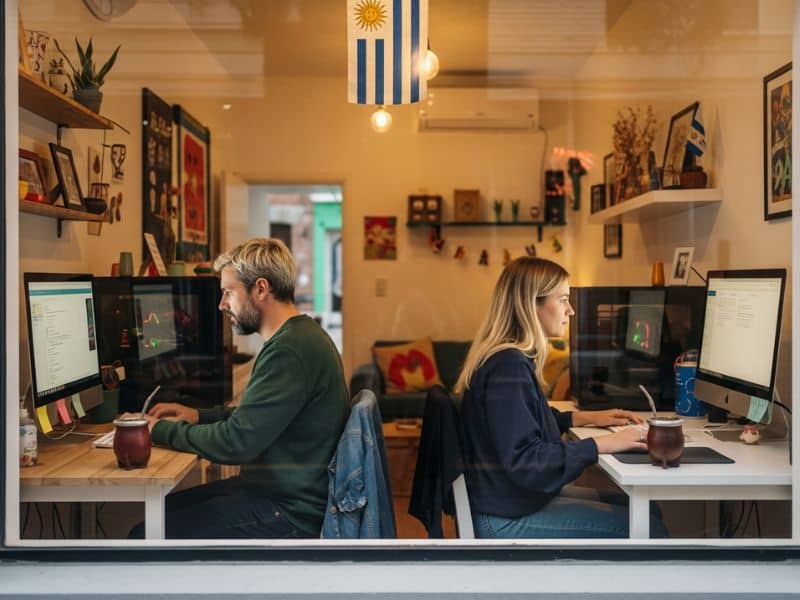 Teletrabajo Freelance en Uruguay programadores seniors desde casa