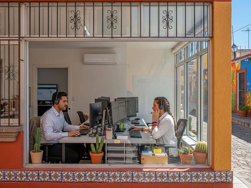 Teletrabajo en casa en mexico como operador de call center