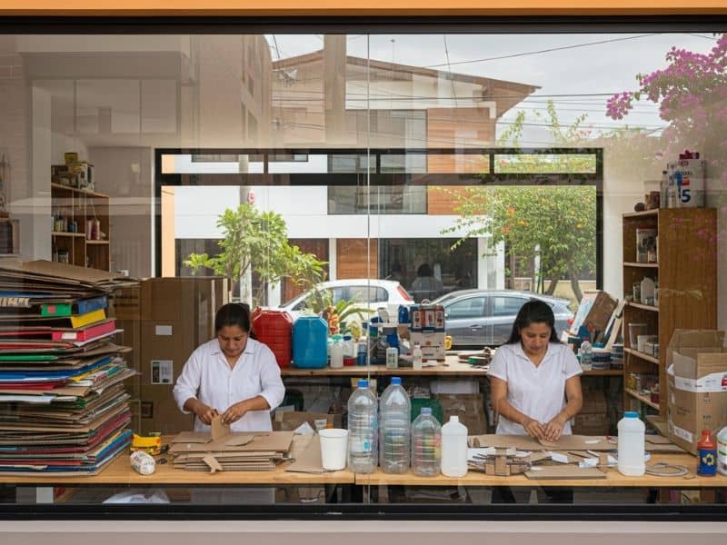 Trabajar desde casa en ecuador en empaque de plasticos